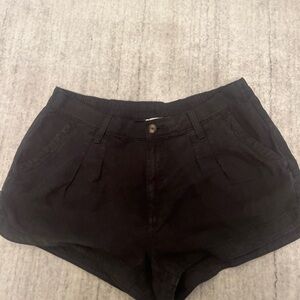Aerie High Waist Black Shorts
